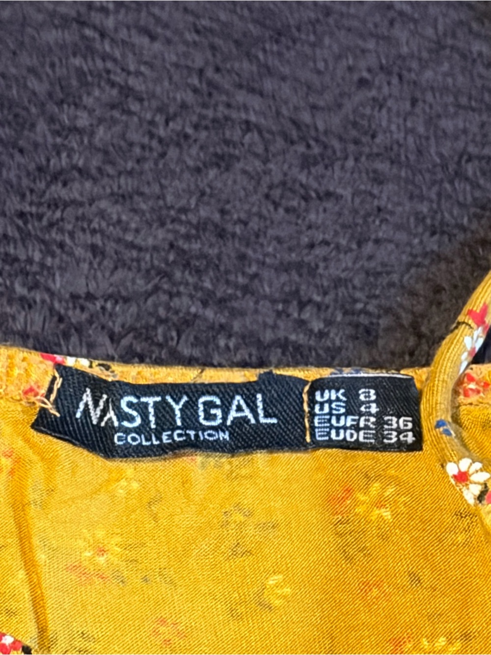 Nasty Gal Collection Sunflower Seed Floral Long Dress - Picture 2 of 4